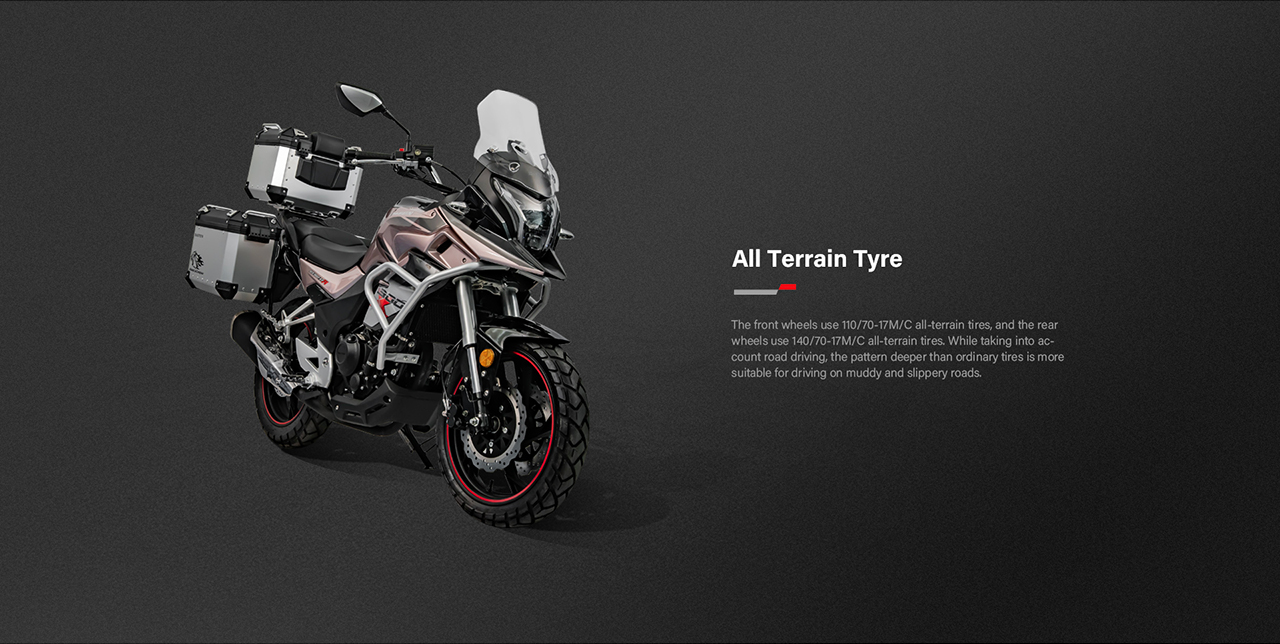 300cc Adventure Motorcycles