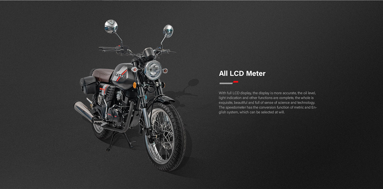 200cc Retro Motorcycle