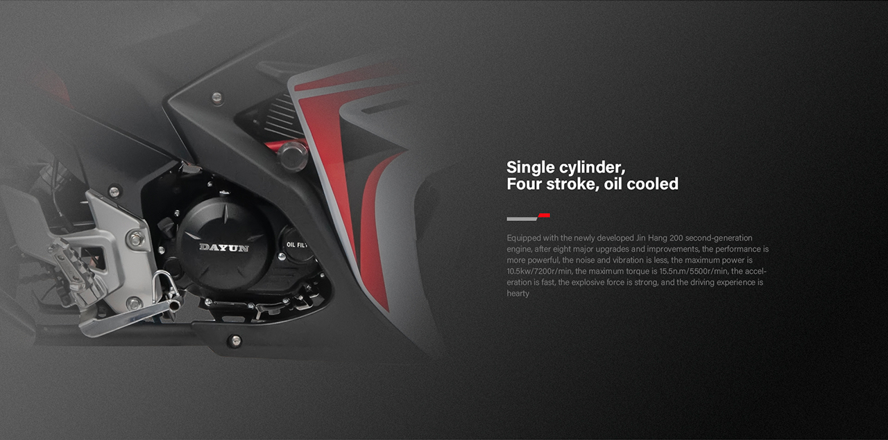 200cc Street Motorcycle