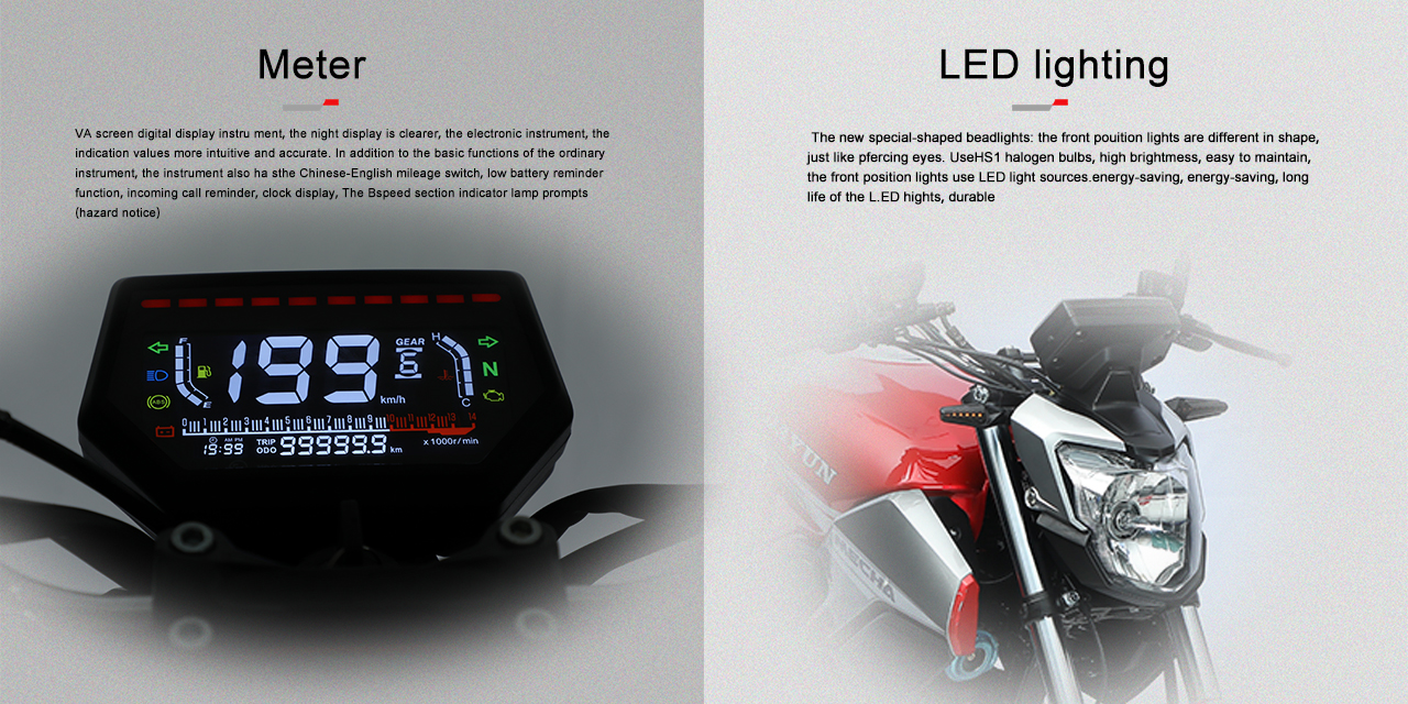 Low Fuel Consumption Motorcycle