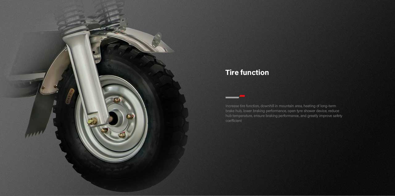Hydraulic Damping Cargo Tricycle