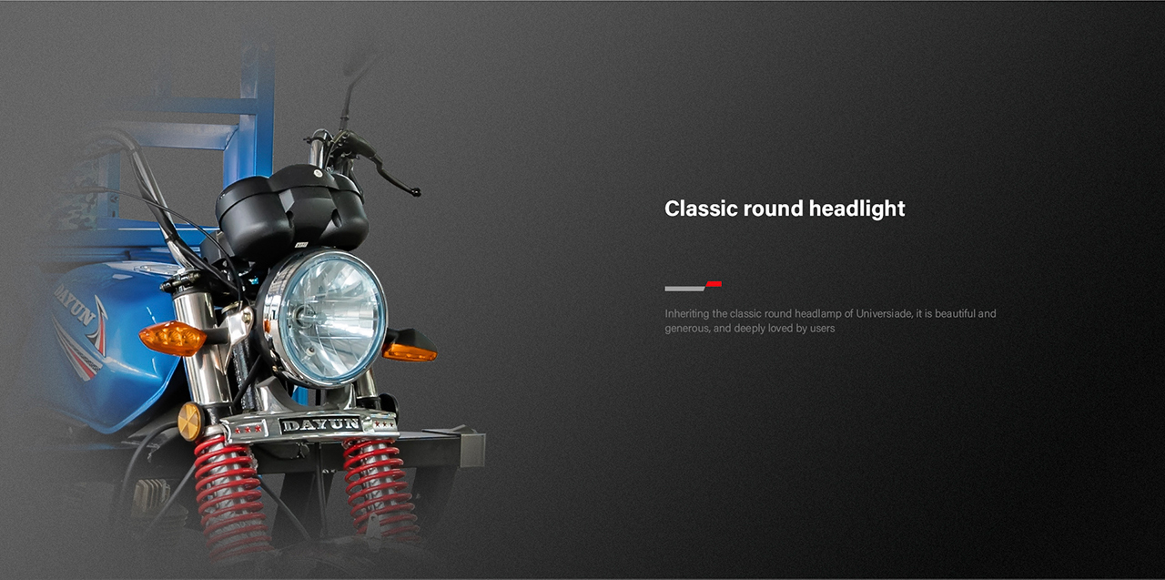 Motorized 3 Wheel Cargo Motorcycle