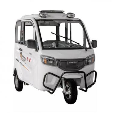 Electric Tricycle with 90mm Thick Seat Cushion and Integrated Windshield