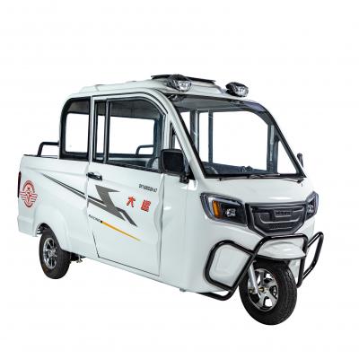 Electric Tricycle with 90mm Thick Seat Cushion and Integrated Windshield